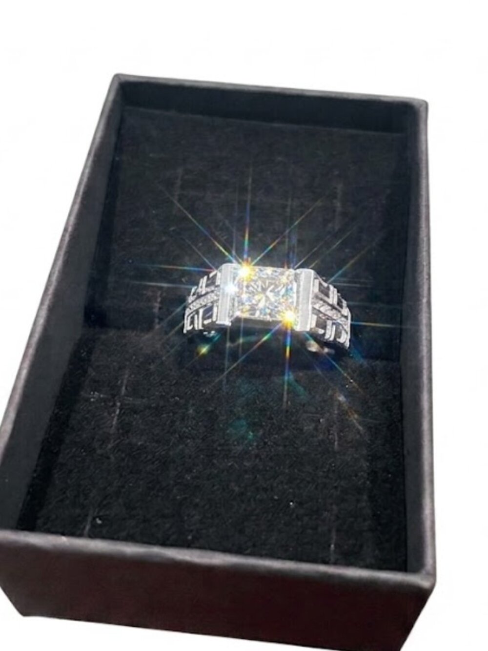 JZ45 The Statement Size 9 mens ring, 1 ct
